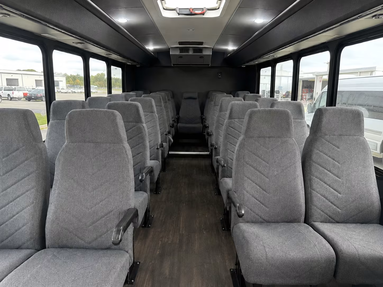 18 passenger minibus inside