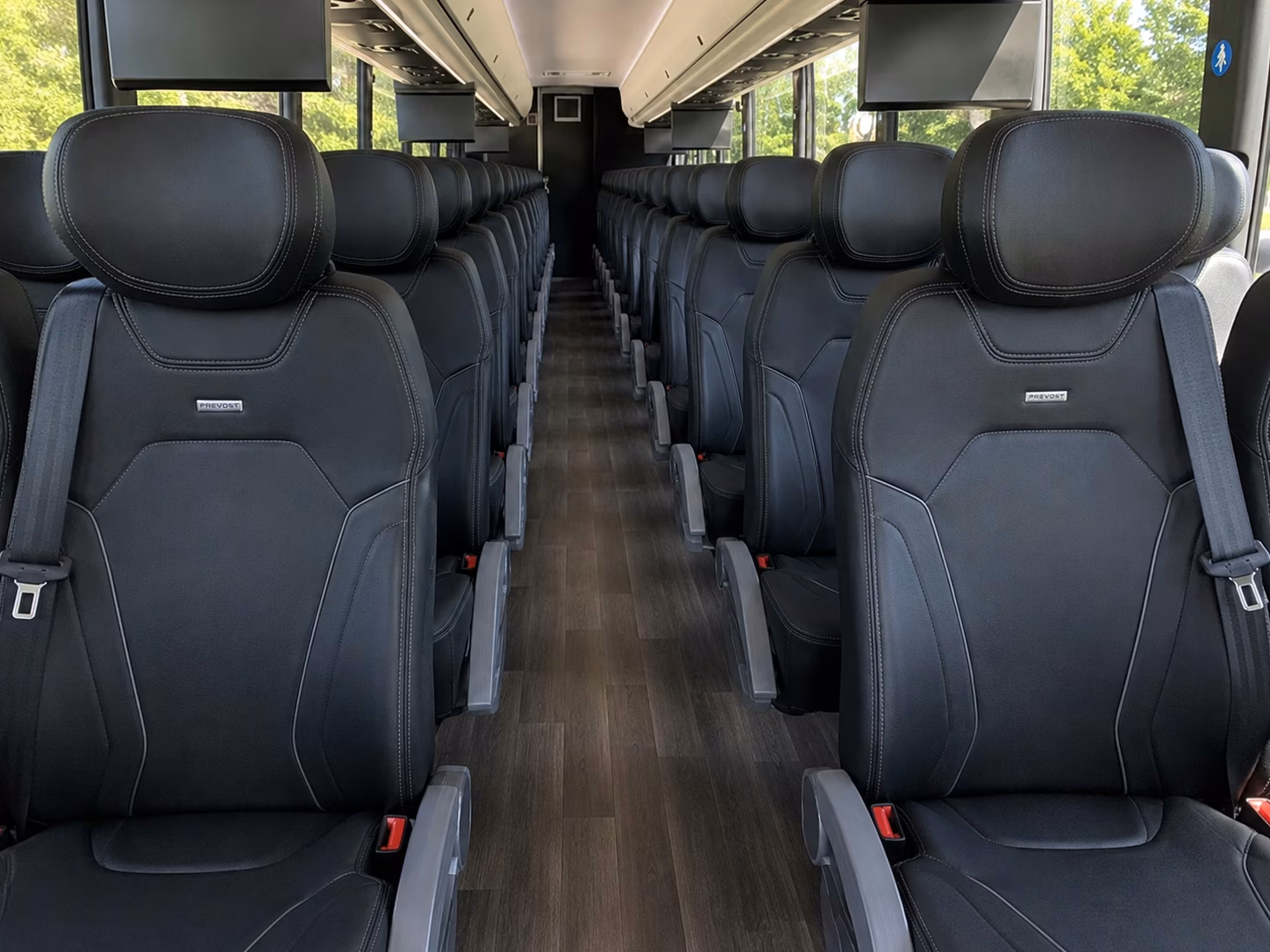 ceremony to reception charter bus rentals in newport beach