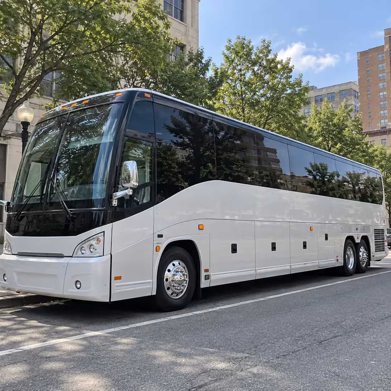 newport beach charter bus rentals to crypto com arena and petco park