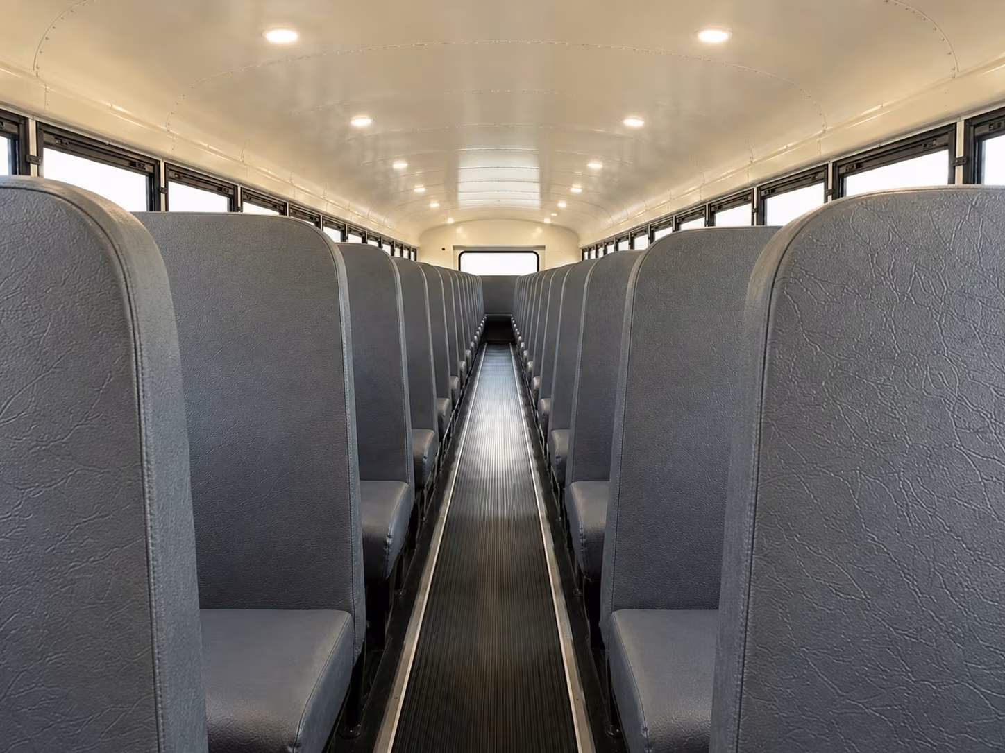 school bus interior