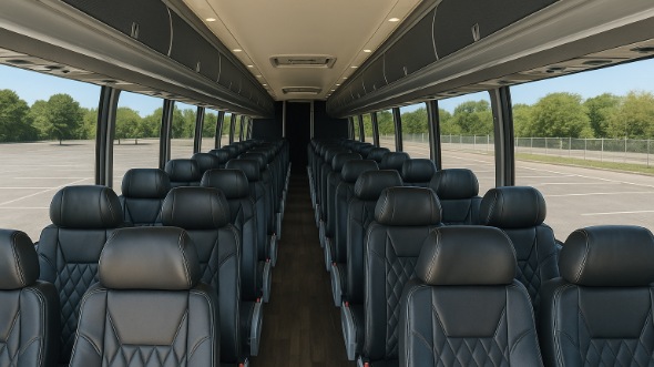 newport beach 54 passenger charter bus rental